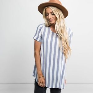 Tenley Stripe Top